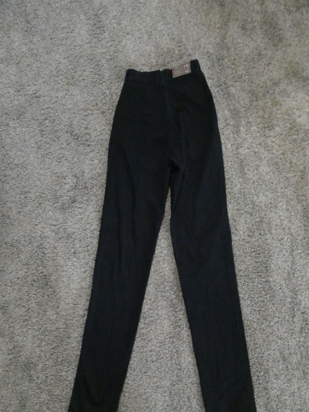 Vintage Rocky Mountain Rockies Jeans Womens 29/9 X-Long USA Black High Rise